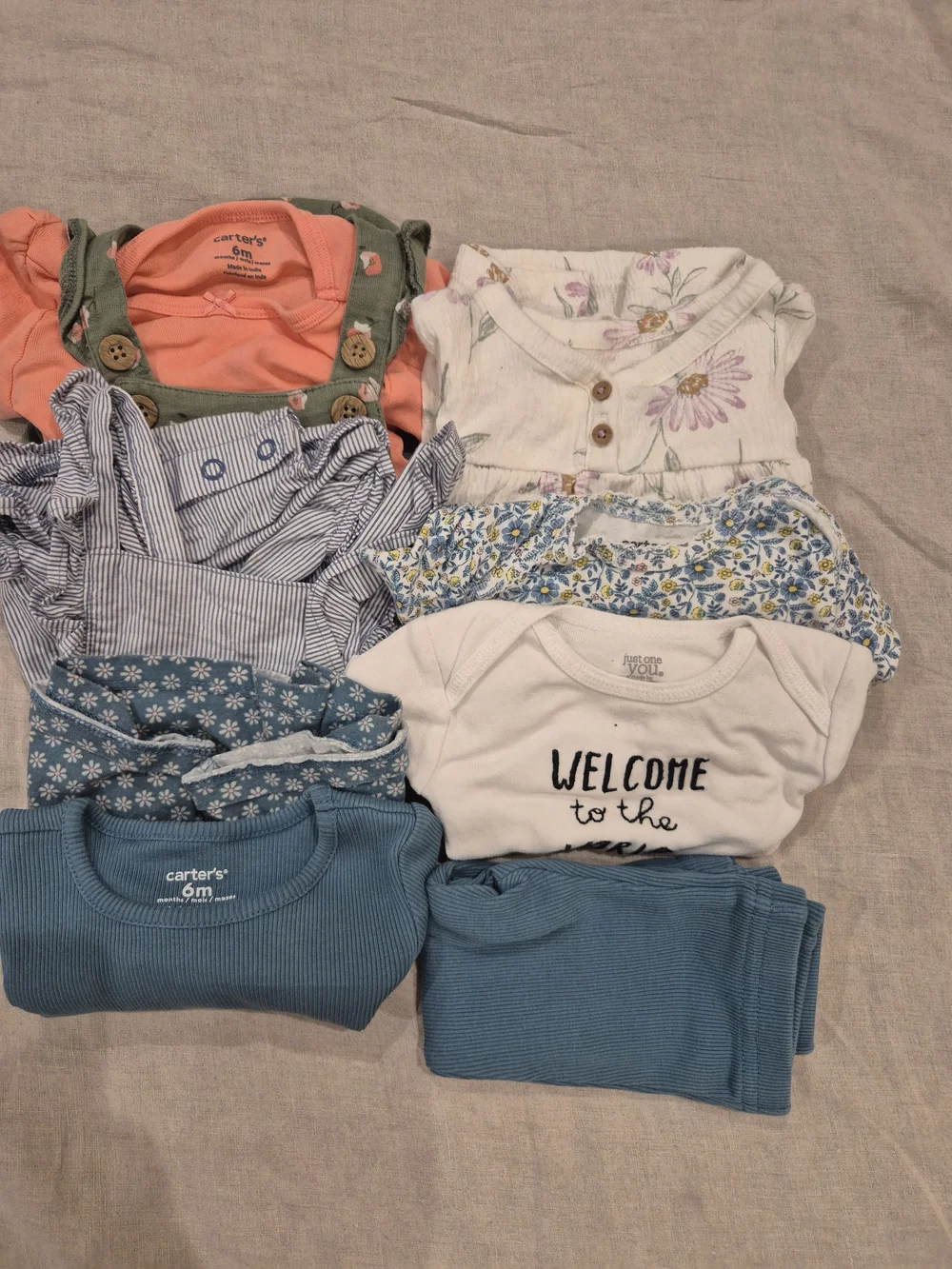 Carter's Baby Girls Summer Bundle 6 Months